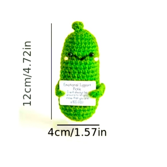 Emotional Support Pickle - You are a BIG DILL! - Picture 2 of 4